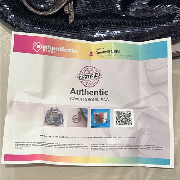 Coach Poppy Spotlight Sequins Shoulder Bag - Picture 17 of 17